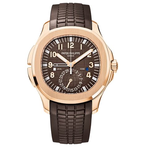 patek philippe aquanaut travel time ref. 5164r-001|Patek Philippe time zone.